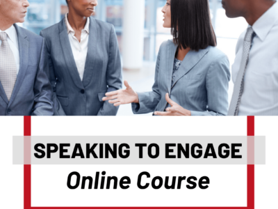 Speaking to engage online course from SuperStar Communicator
