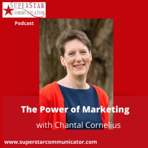 The power of marketing interview for superstar communicator podcast
