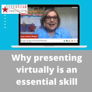 Virtual presenting the SuperStar Communicator way