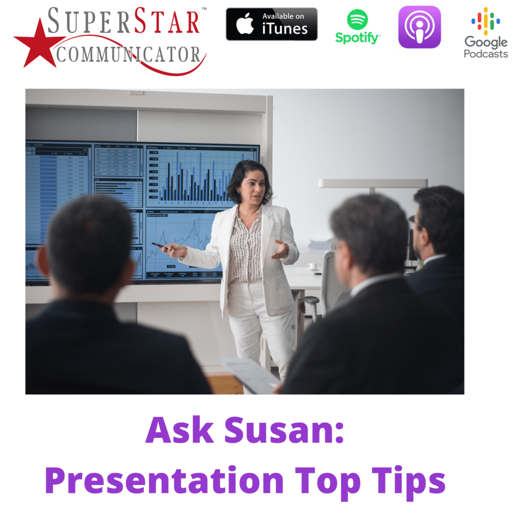 presentation skills top tips podcast