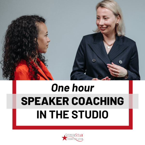 Speaker Coaching Studio in London SuperStar Communicator