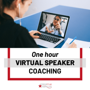 virtual speaker coaching from Superstar communicator