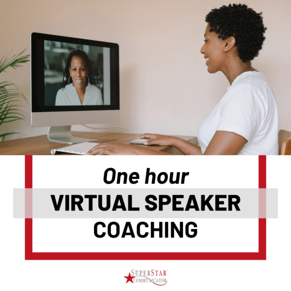 Virtual Speaker Coach for SuperStar Communicator