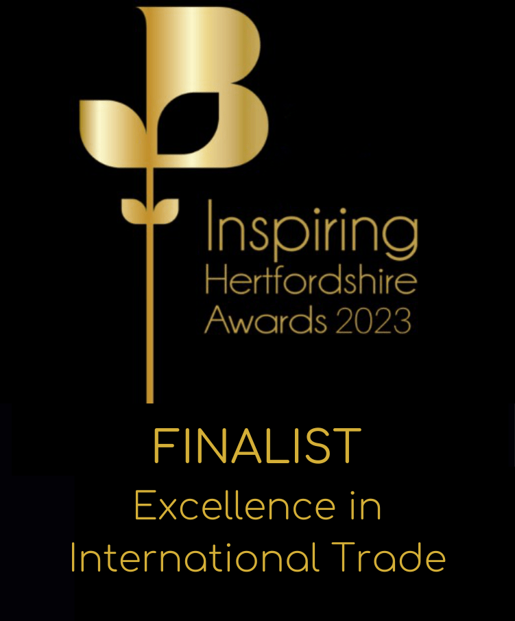 SuperStar Communicator are finalists in the excellence in international trade for inspiring herts awards
